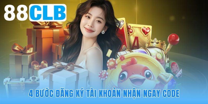 4 bước đăng ký 88CLB nhận ngay 88.000 VNĐ Code